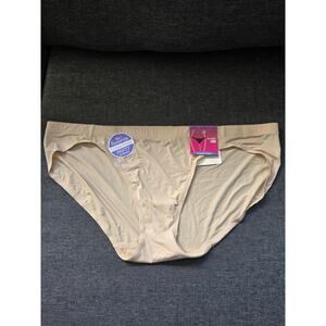 Barely There by Maidenform Invisible Look Beige Bikini Size 2XL